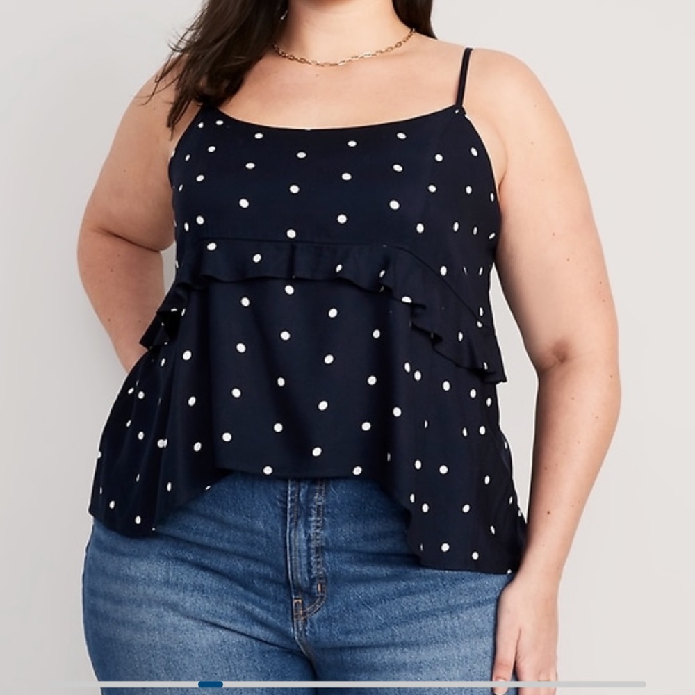 Old navy tiered tank